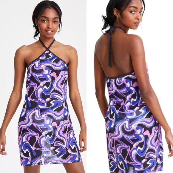 Miken Other - Miken Juniors' High-Neck Sleeveless Swim Cover-Up NWOT Sz S